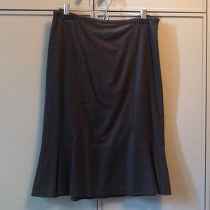 Chocolate brown DKNY skirt.